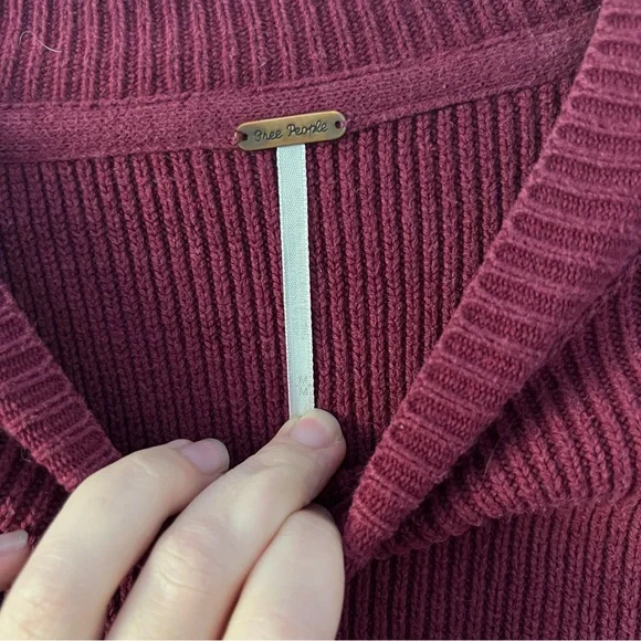 Free People Easy Street Tunic Oversized Sweater - Picture 9 of 12